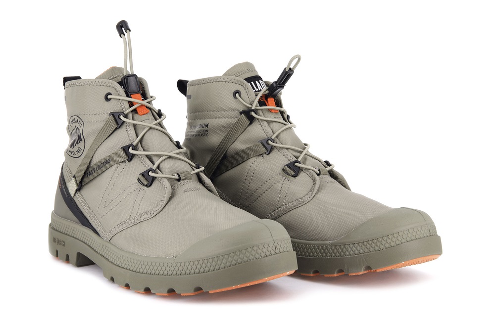 Botas Palladium PAMPA TRAVEL LITE+ WATERPROOF Mujer Dune | Costa Rica-08563